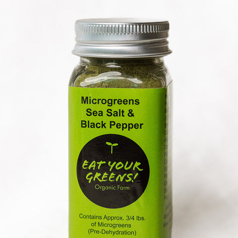 Microgreens Super Sea Salt & Black Pepper