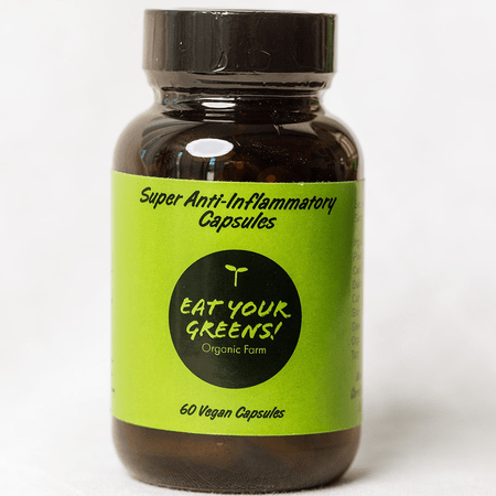 Green & Gold Powder Capsules - Eat Your Greens! Organic Farm