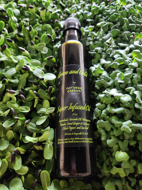 Green & Gold Super Infused Oil - Eat Your Greens! Organic Farm