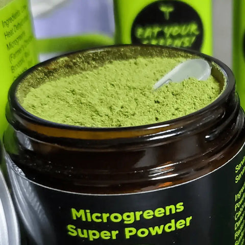 Microgreens Super Powder - Eat Your Greens! Organic Farm