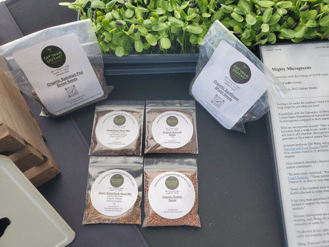 Microgreens Starter Kit Refills (2) - Eat Your Greens! Organic Farm
