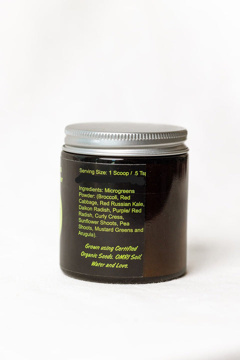 Microgreens Super Powder - Eat Your Greens! Organic Farm